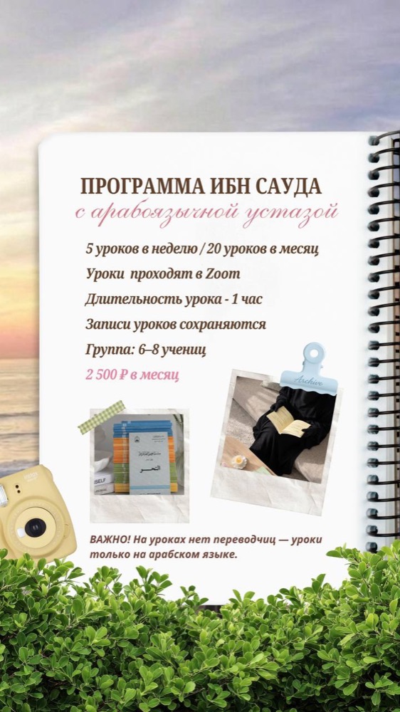 Программа Ибн Сауда — карточка 4